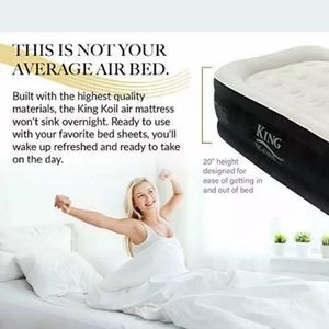 King koil. Luxury airbed